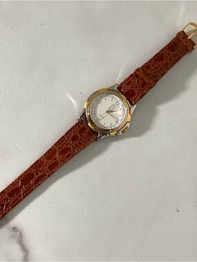 3/$30 Vintage Paul Sebastian Genuine Leather & Stainless Steel Unisex Watch